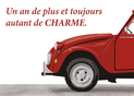 Un an de plus et toujours du charme